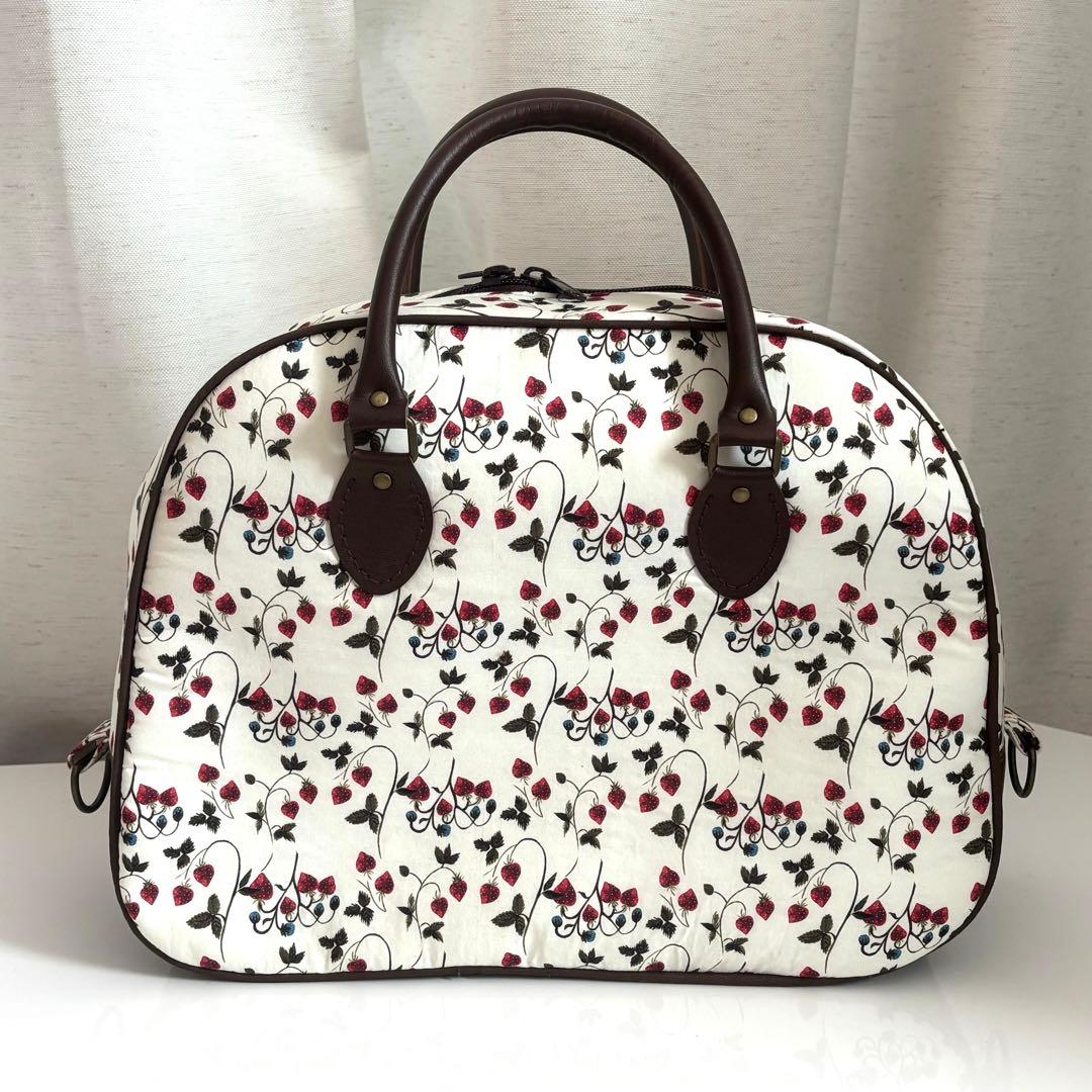 全新 Liberty 波士顿包 草莓田 大号 手工制作