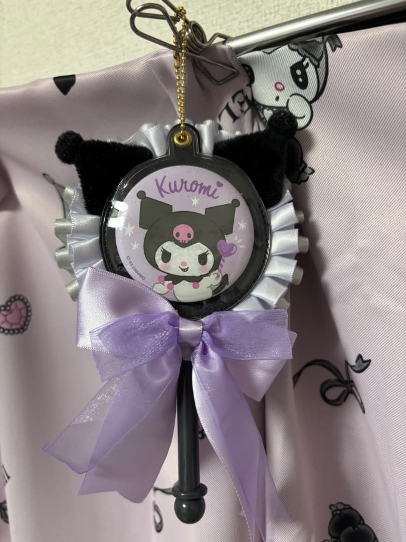 Sanrio Puroland Chocobi Rosette‑Style Keychain