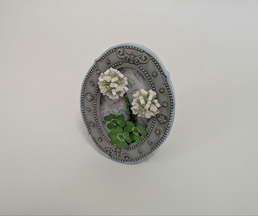 纸艺卷花 花卉装饰 相框