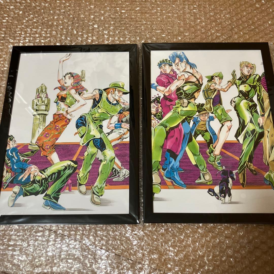 Jojo的奇妙冒险带额的海报德比 · 奥因戈 · 波因戈2枚套装