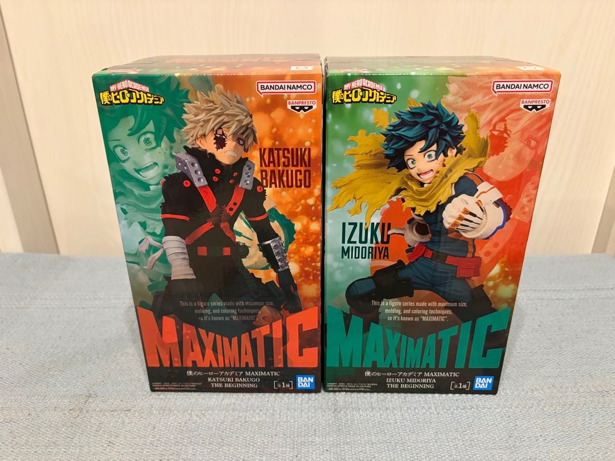 我的英雄学院 MAXIMATIC 绿谷出久 爆豪胜己 2件套