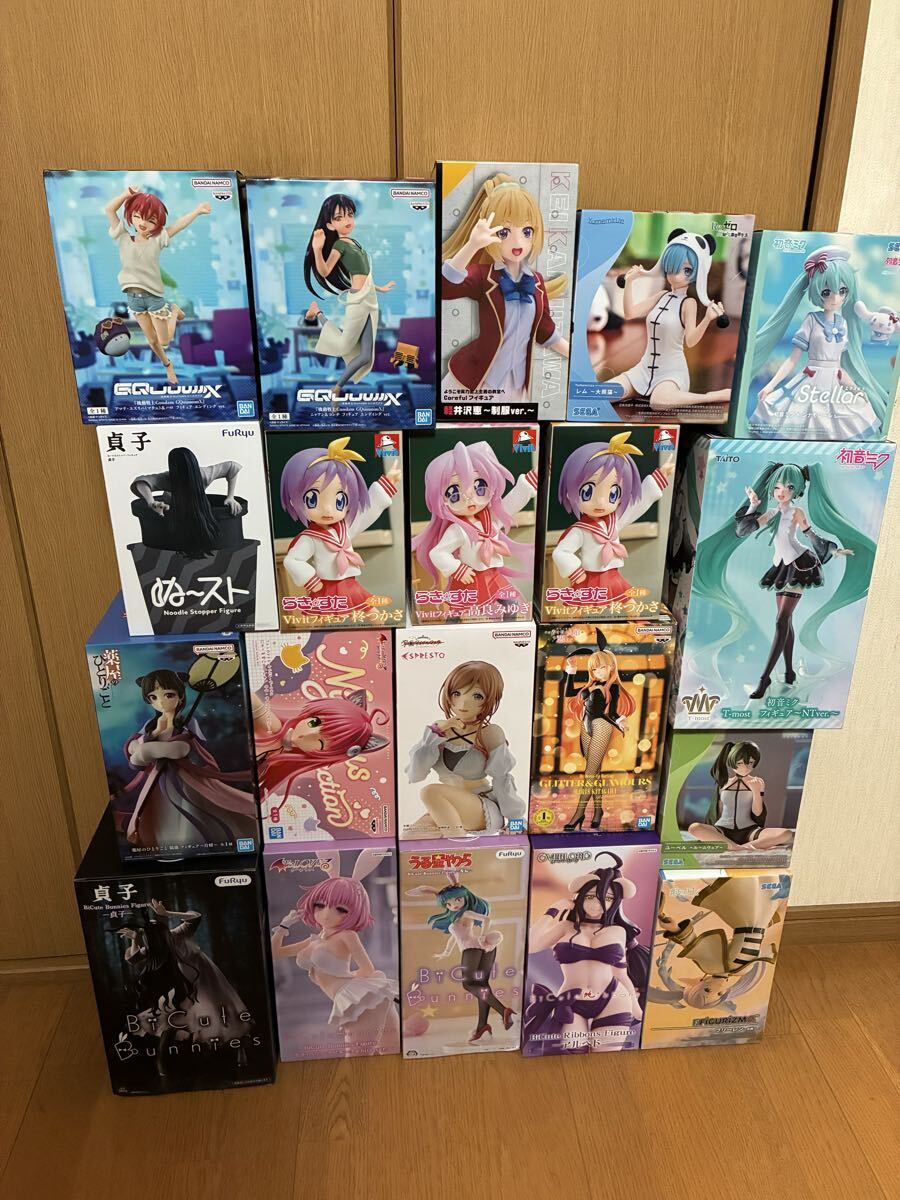 美少女プライズフィギュア まとめ売り 20点セット 初音ミク 貞子 最新プライズ含む