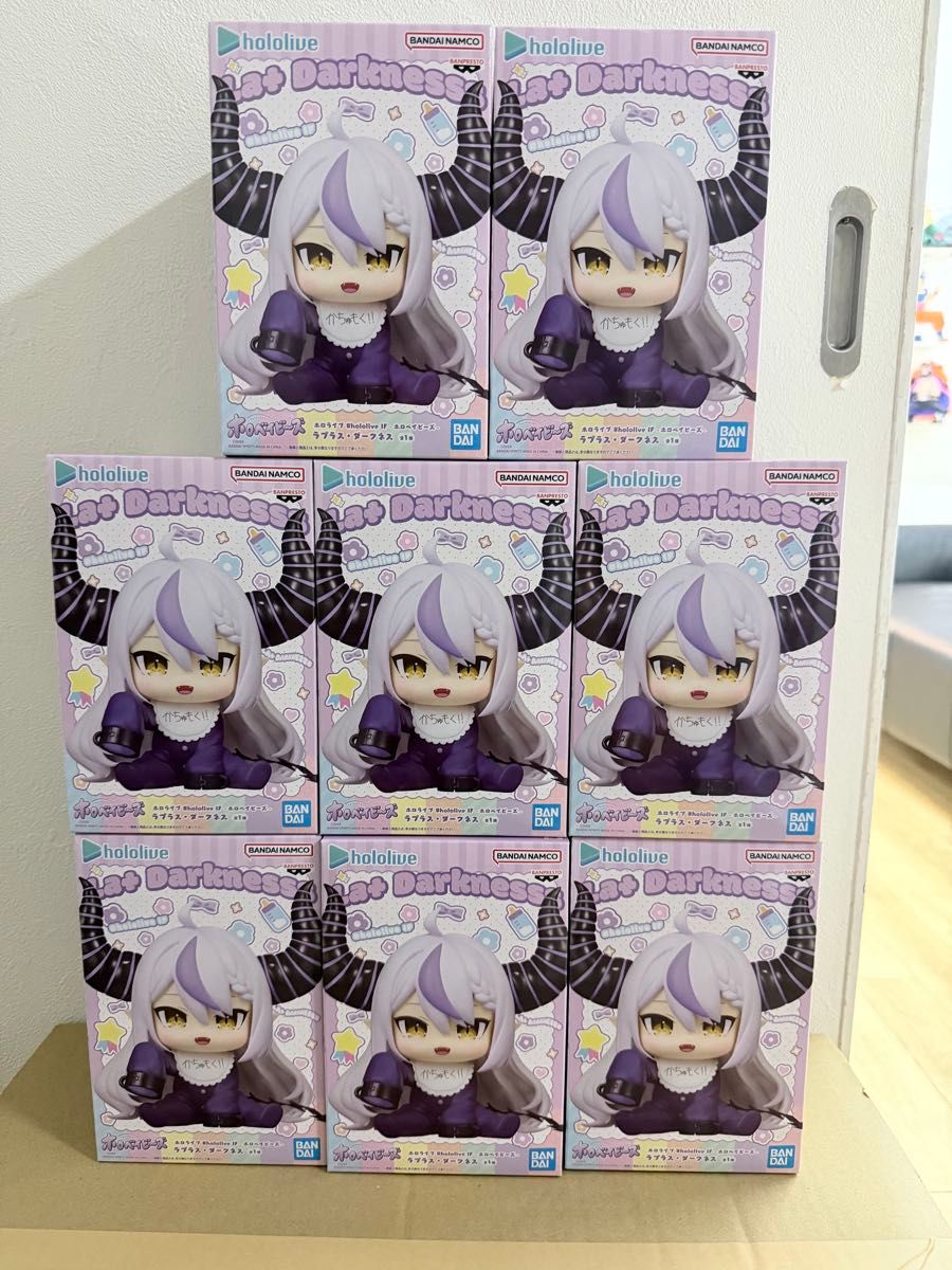 Hololive Holobabies Laplace Darkness 手办 8个套装