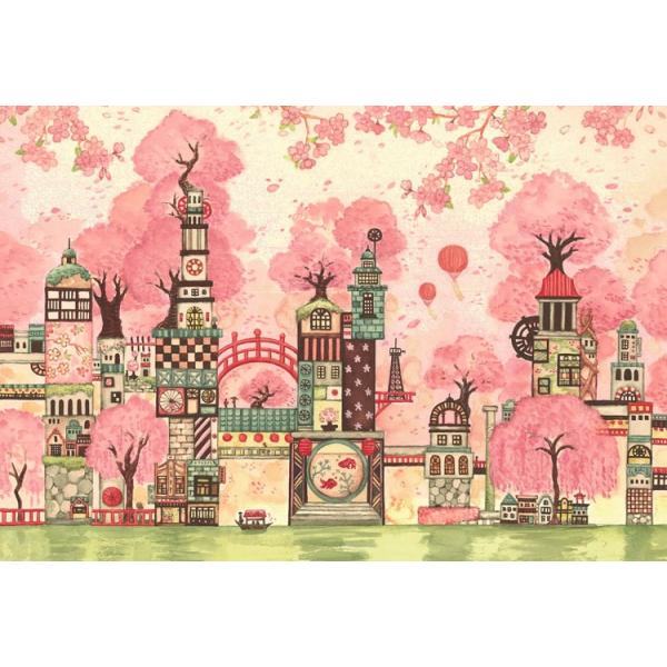 拼图 樱町三十四番街(西村典子) 300片 EPO-26-331