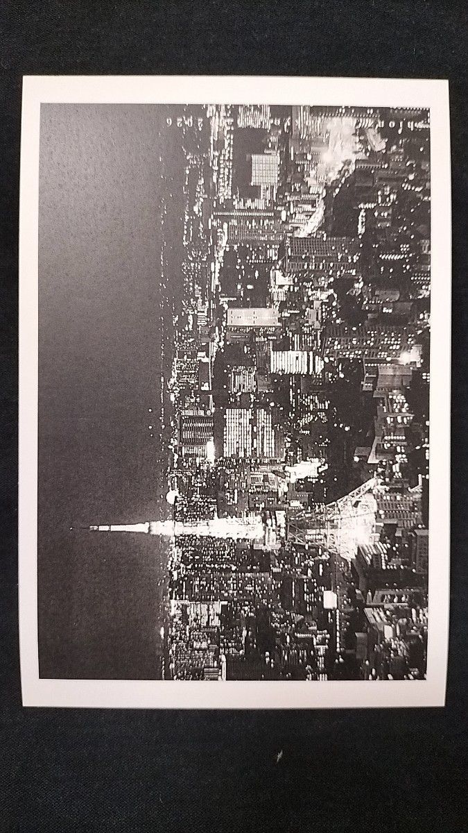 东京塔夜景明信片图片