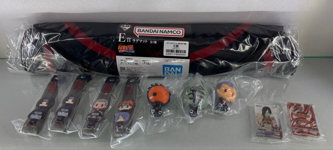 Ichiban Kuji Naruto Shippuden Hidan and Kakuzu Arc E, F, G, H Prizes 10-Piece Set
