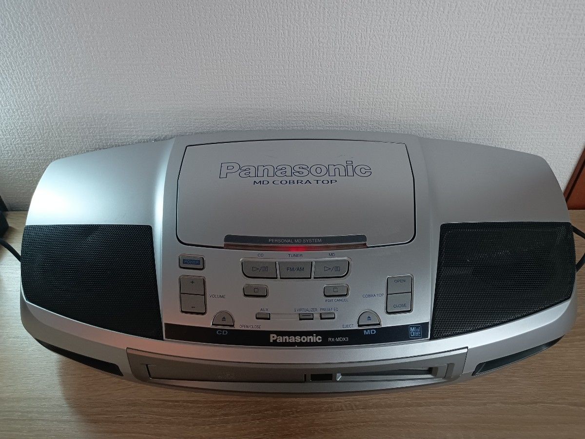 Panasonic パーソナルMDシステム RX-MDX3　ジャンク