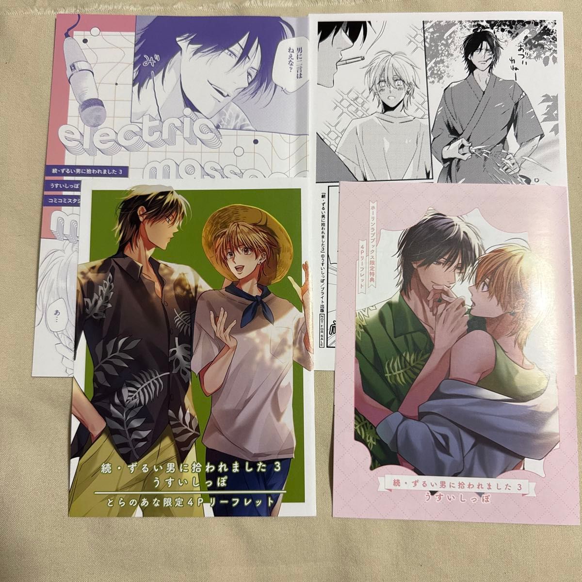 被继续 · 狡猾的男人捡了3虎的你的漫画霍林特典