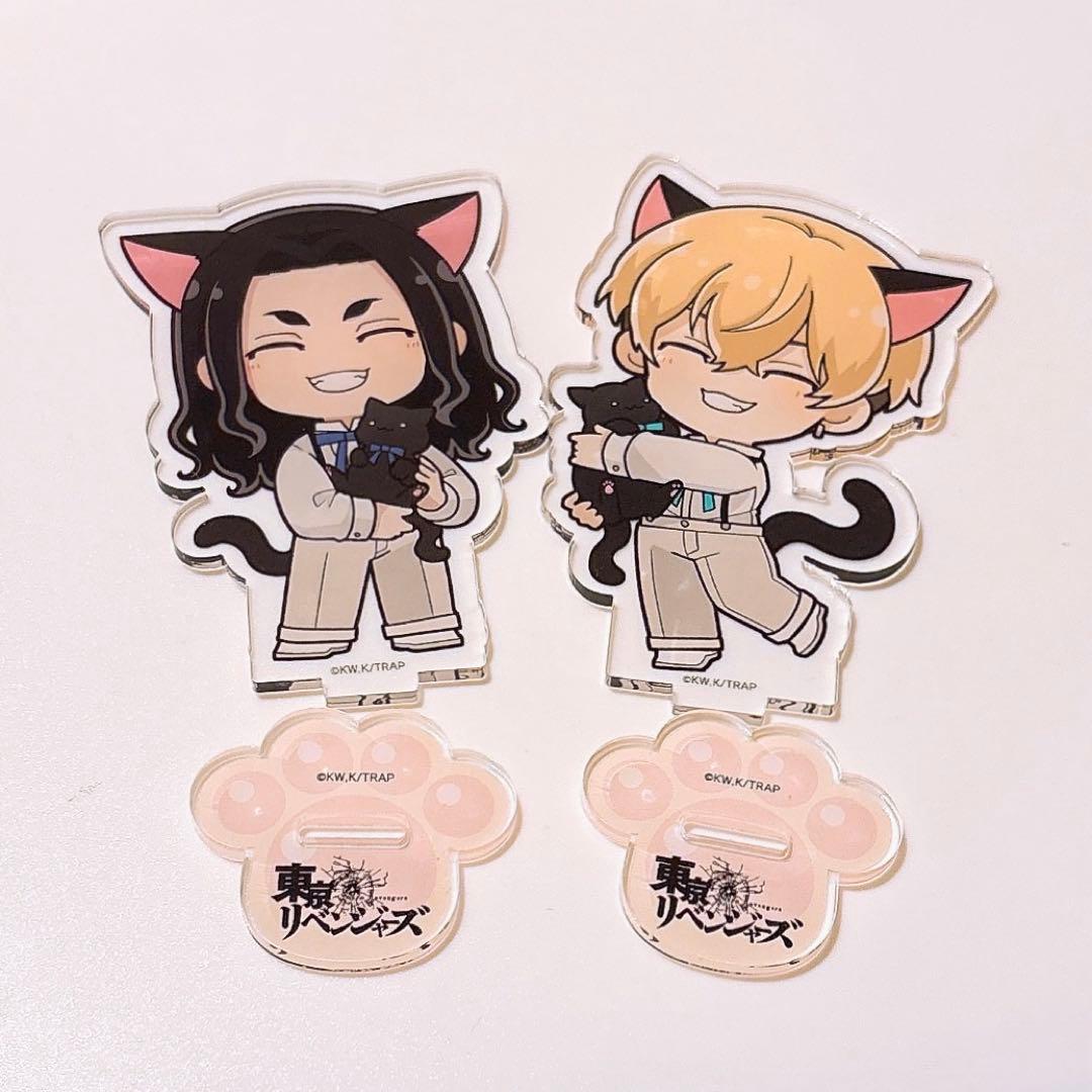 Tokyo Revengers, Keisuke Banno, Chitoge Matsuno, Cat Day, Princess Cafe, Acrylic Stand Set
