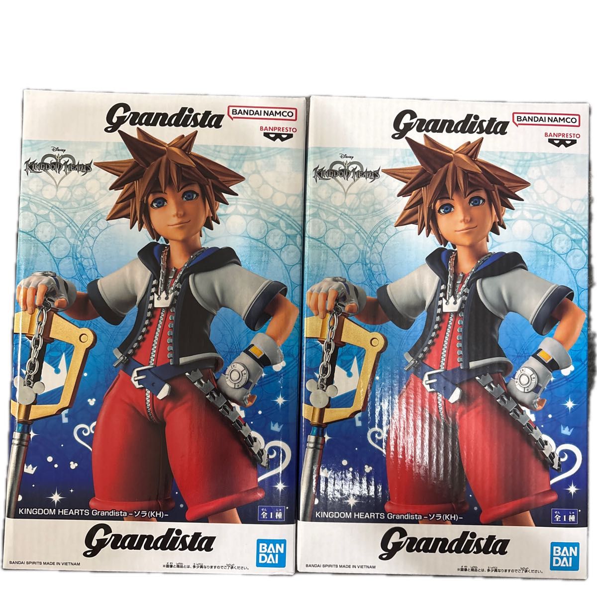 王国之心 Grandista 索拉手办 2个套装