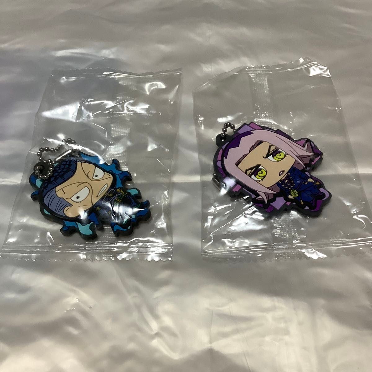 JoJo’s Bizarre Adventure Rubber Mascot: Ohtori and Abbacchio – 2-Piece Set