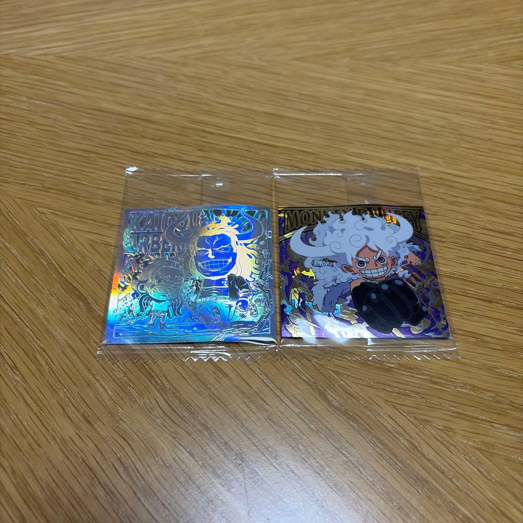 连衣裙 大海贼贴纸威化饼 艾斯与阿尔贝·尼卡尔菲 2张套装