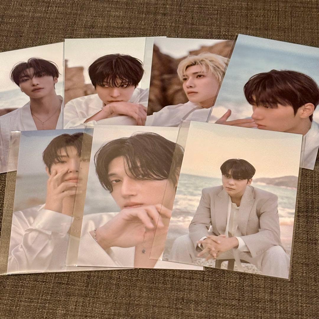 ATEEZ BLUE DRIFT展览会明信片套装