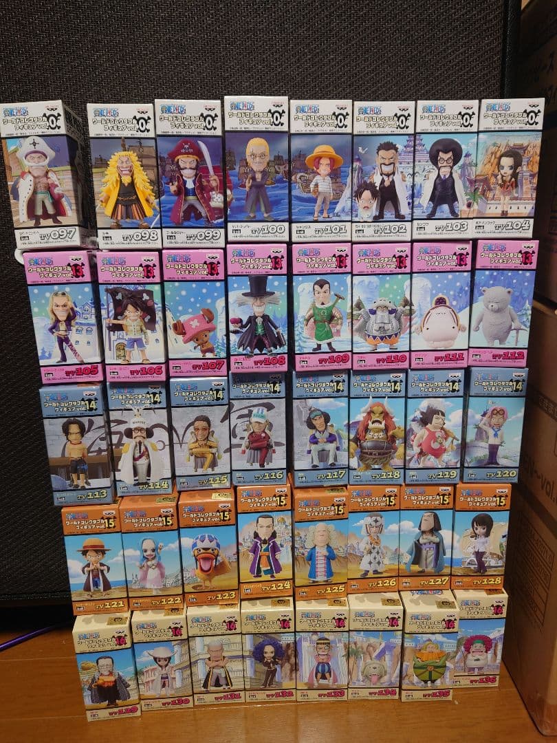 One Piece World Collectable Figure vol.0 vol.13~vol.16