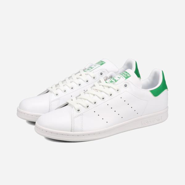 阿迪达斯 STAN SMITH 男士女士款 FTWR 白色/核心白/绿色 白色 M20324