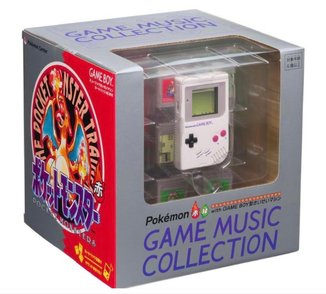 神奇宝贝红绿GAMEMUSIC GAMEBOY型机器本体未开封