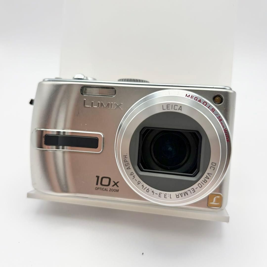 Panasonic LUMIX DMC-TZ3 コンパクトデジタルカメラ シルバー