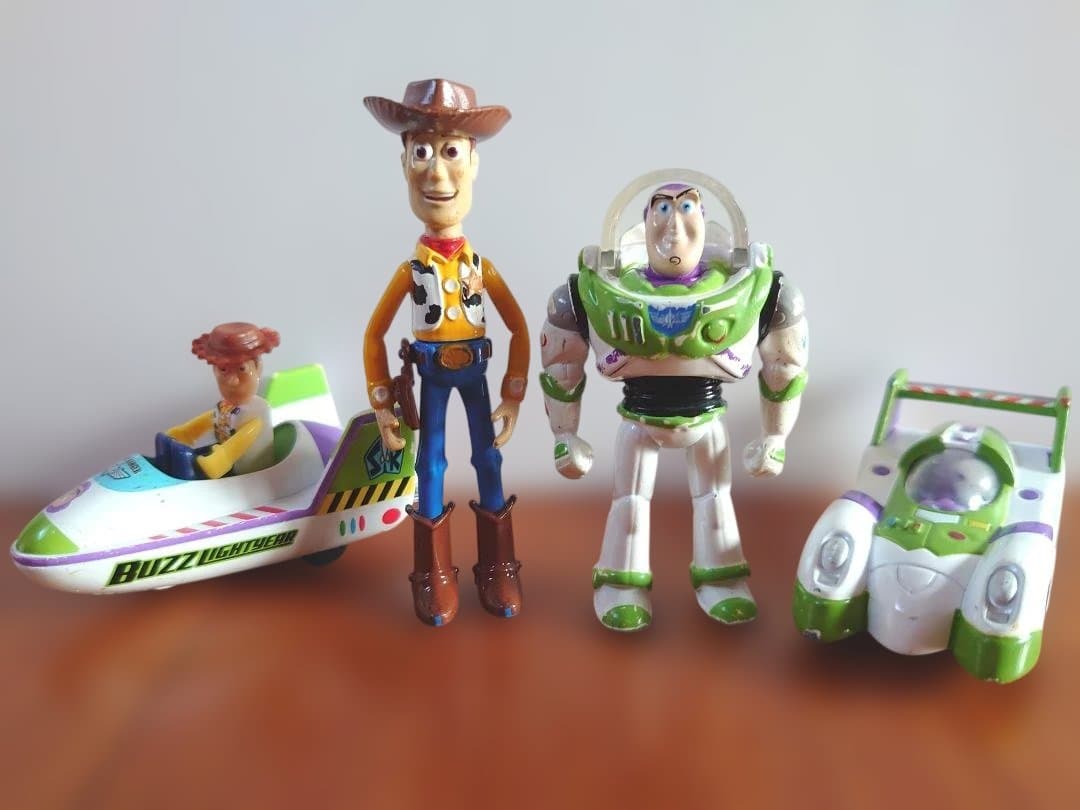 [Used] Junk Disney Tomica Toy Story 5-Piece Set