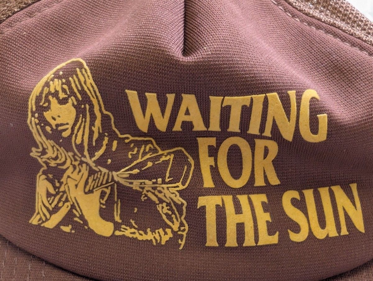 HYSTERIC GLAMOUR 希斯特里克格拉玛 等待太阳 网眼帽 已停产 旧款