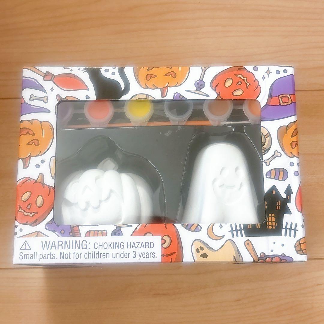 Halloween Paint Kit Pumpkin Ghost Craft