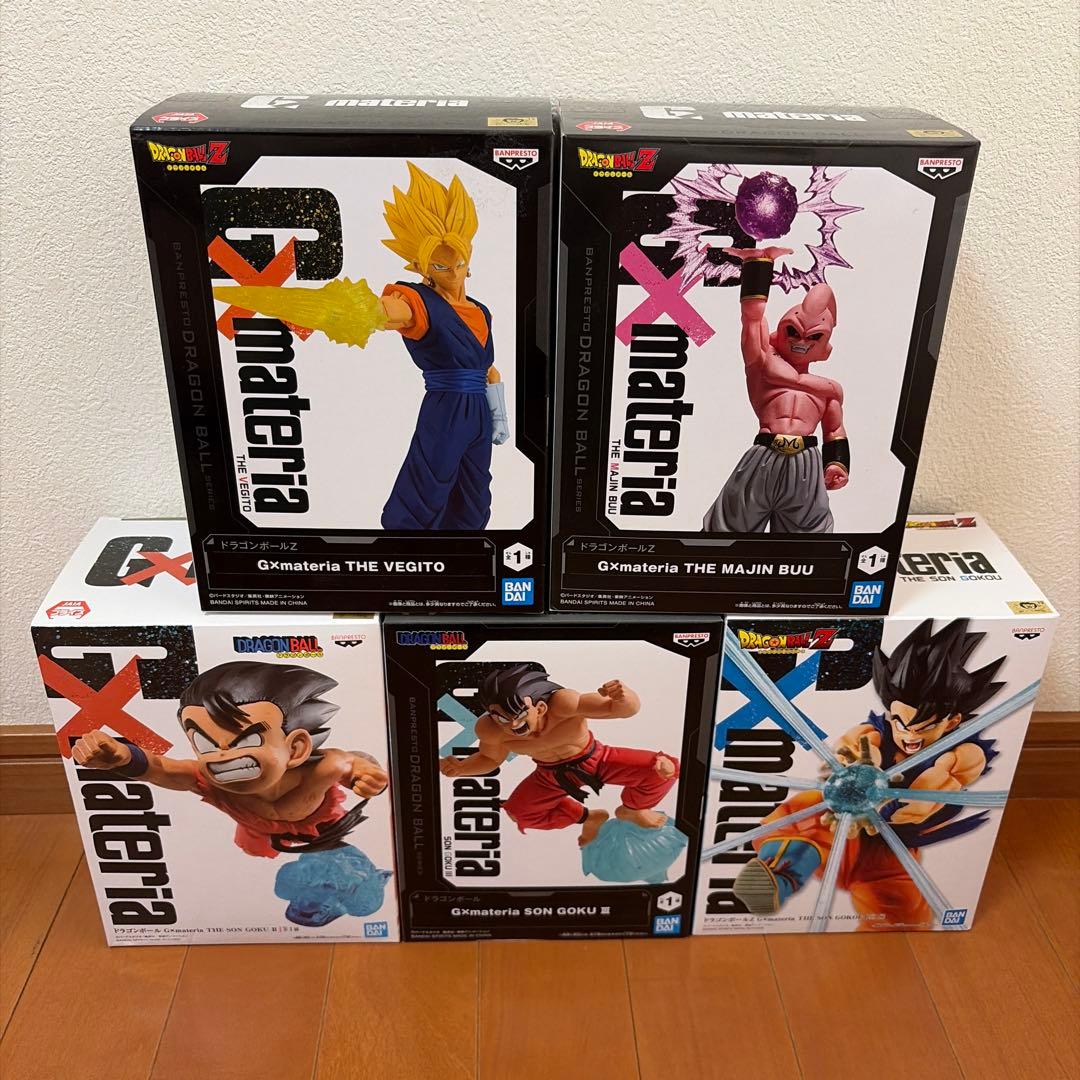 ドラゴンボール G×materia フィギュア 5種セット