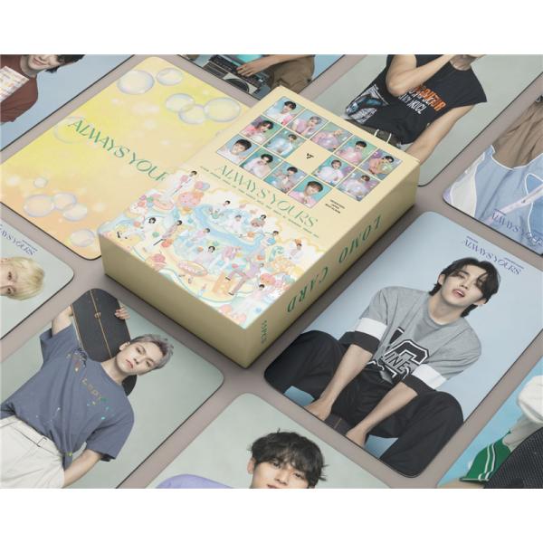 Seventeen商品相片卡55张套装traka Seventeen照片全员相片卡K-POP韩国偶像The Best Always Yours应援小东西卡SVT