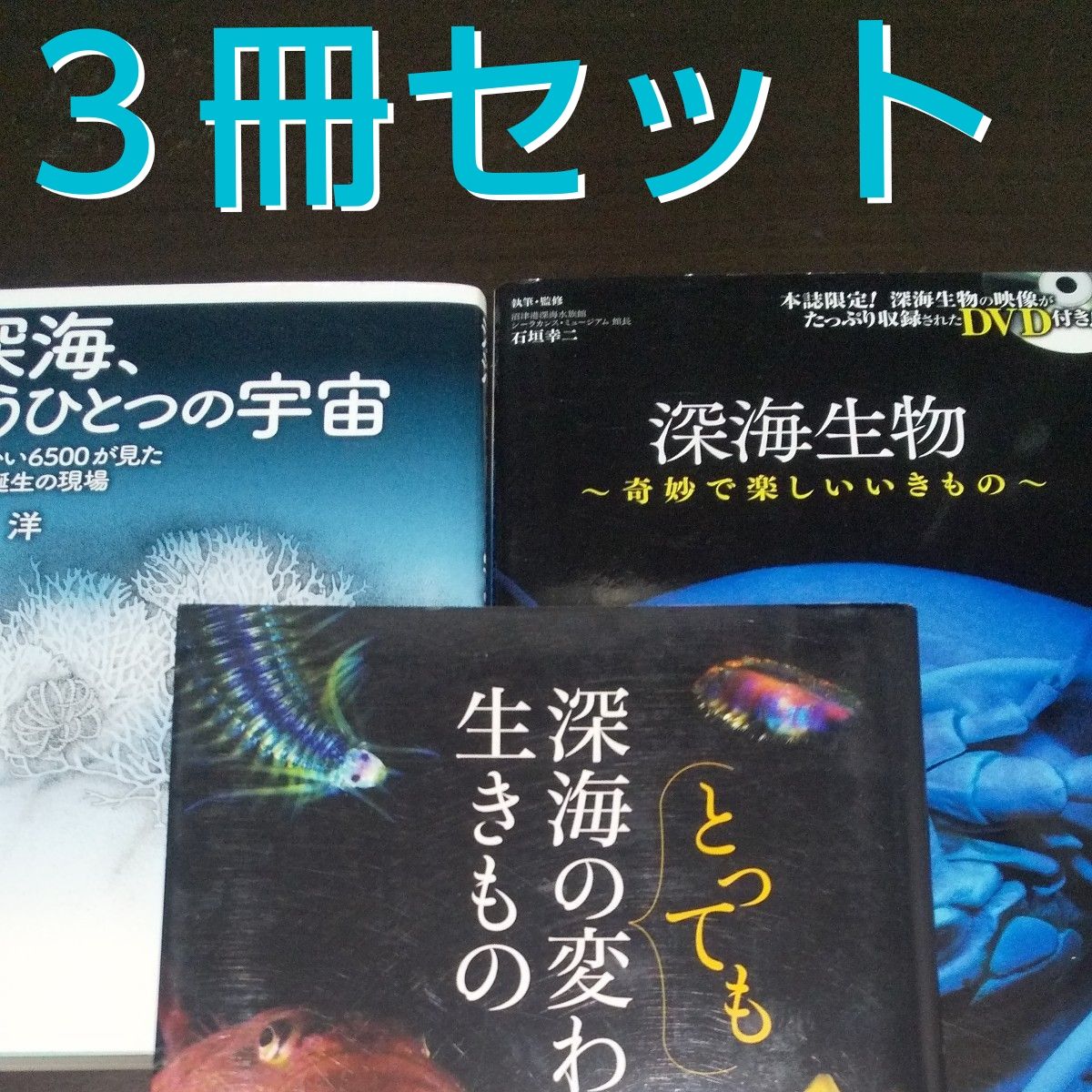 《深海、深海生物的书》《3册套装》
