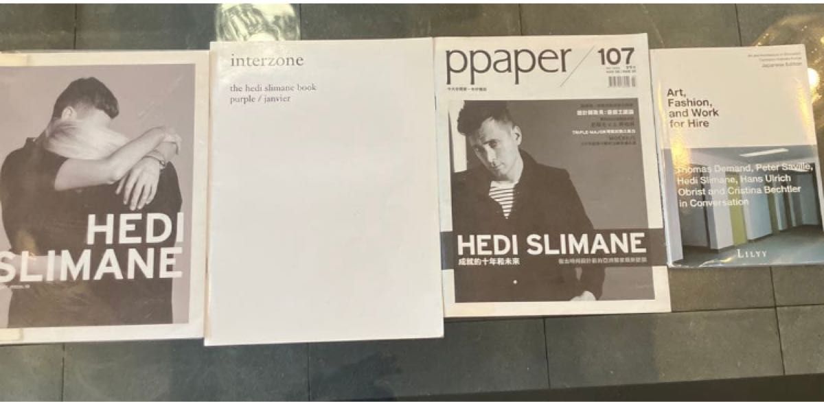 HEDI SLIMANE 配套书籍 4册套装