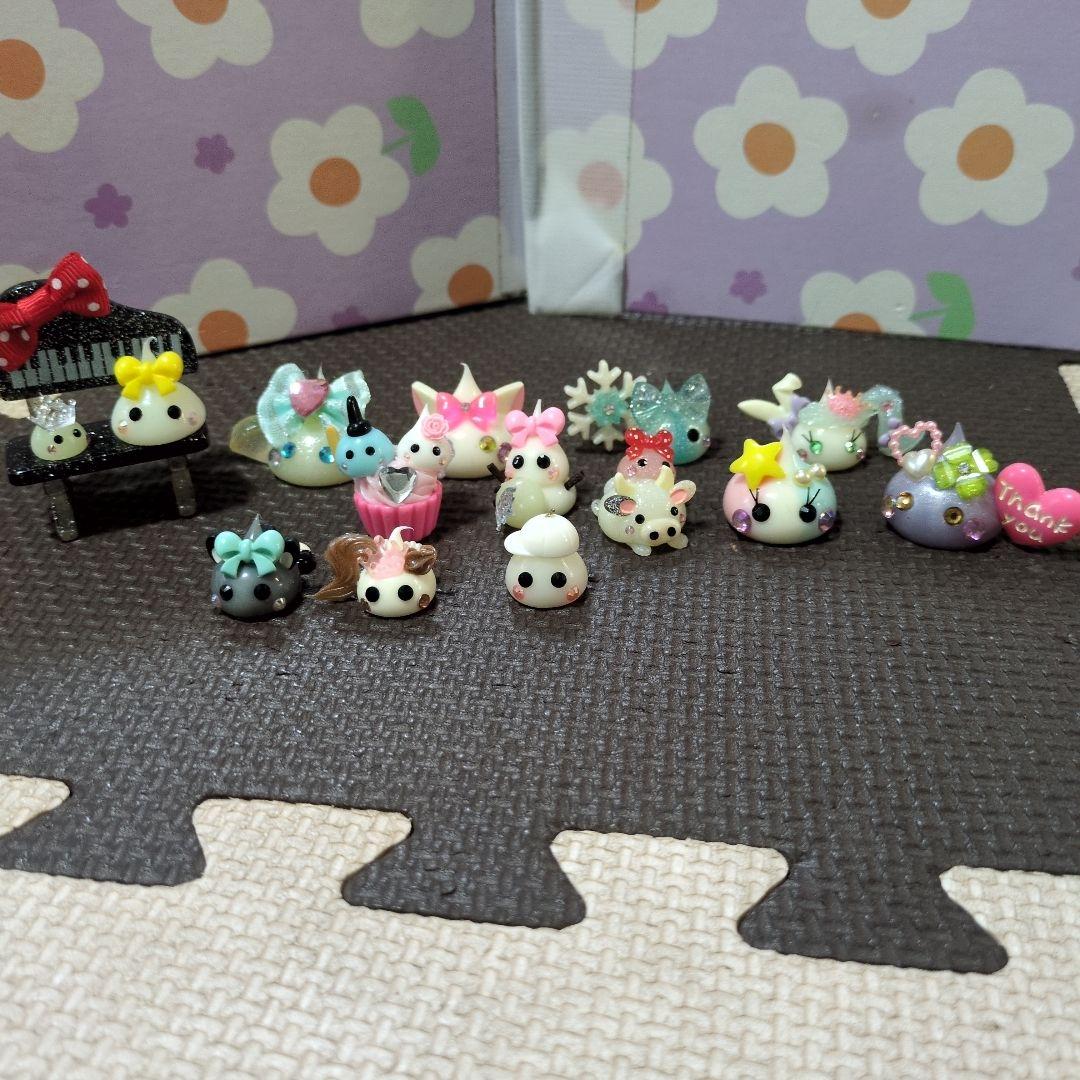 Miniature Decoration Mascot Set of 14