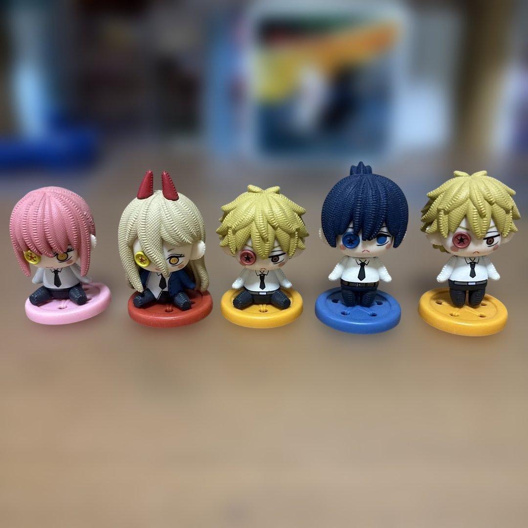 Chainsaw Man Plush Keychain Figure Gacha Denji Aki Makima Power
