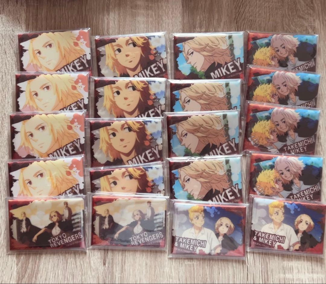 Tokyo Revengers, Manjiro Sano Square Can Badge, Bundle Sale