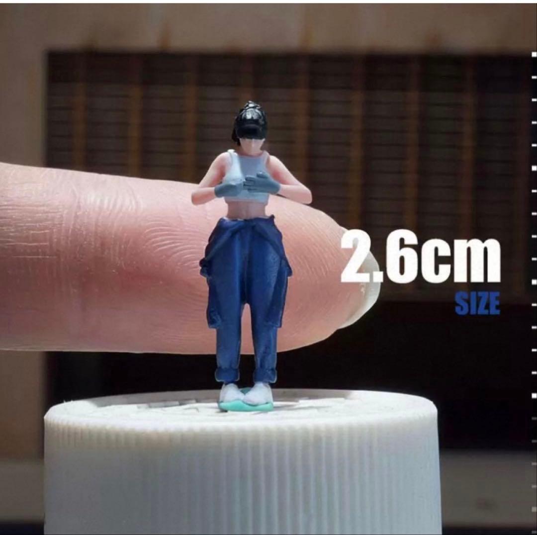 1/64 Scale Female Mechanic Figure for Diorama
