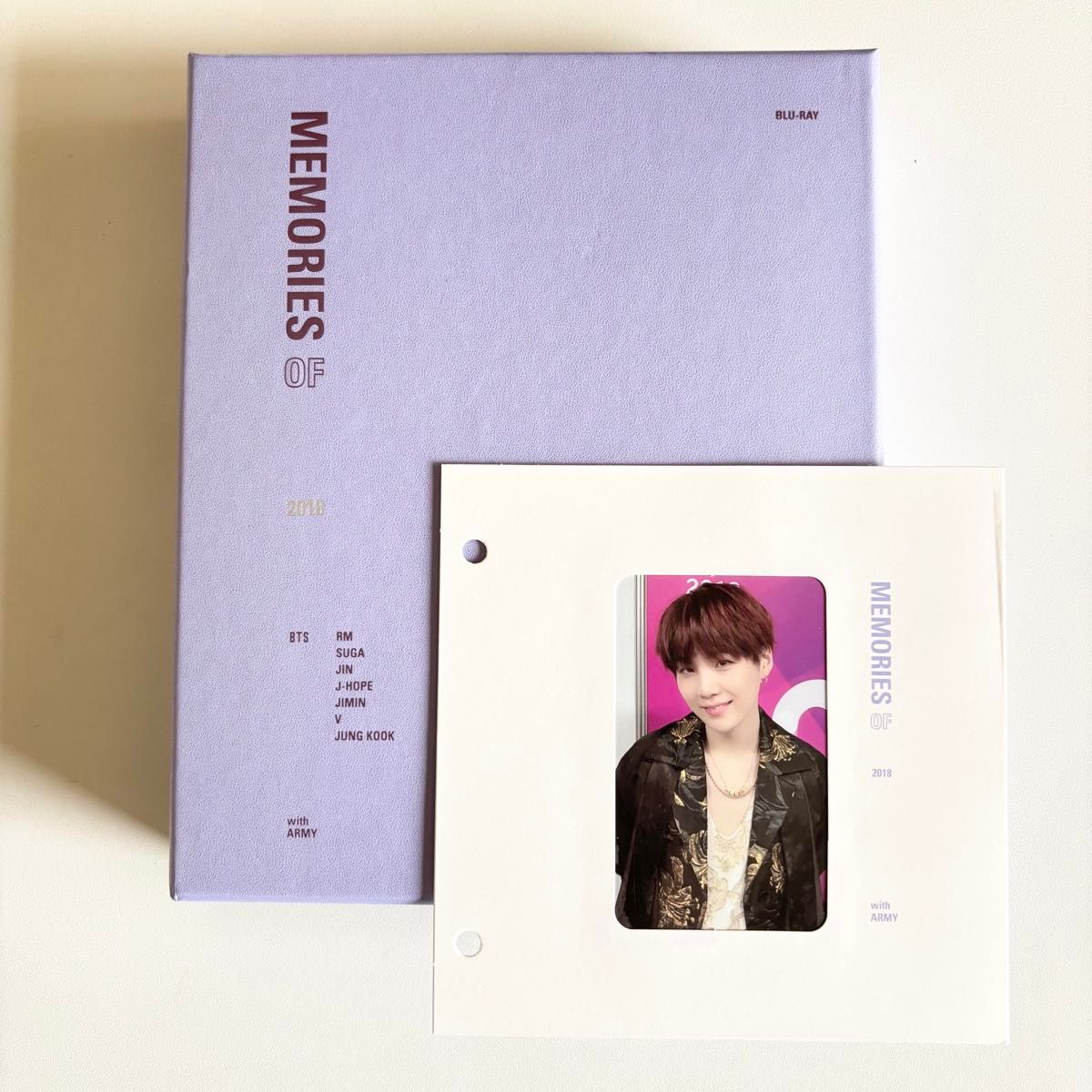 【公式】BTS MEMORIES OF 2018 Blu-ray トレカ付き SUGA 抜け無し 美品