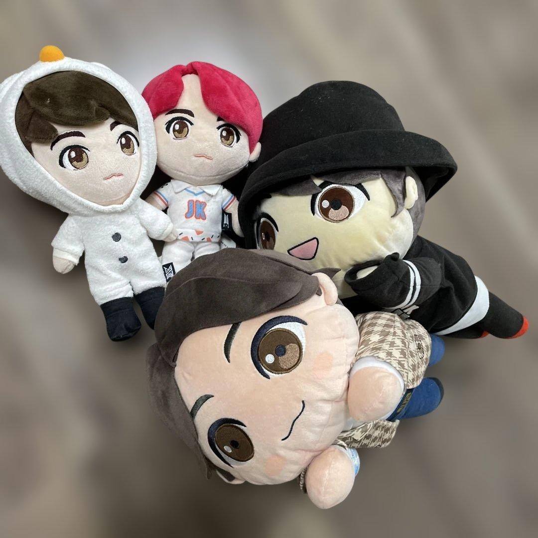 Bts TinyTAN毛绒玩具集中销售