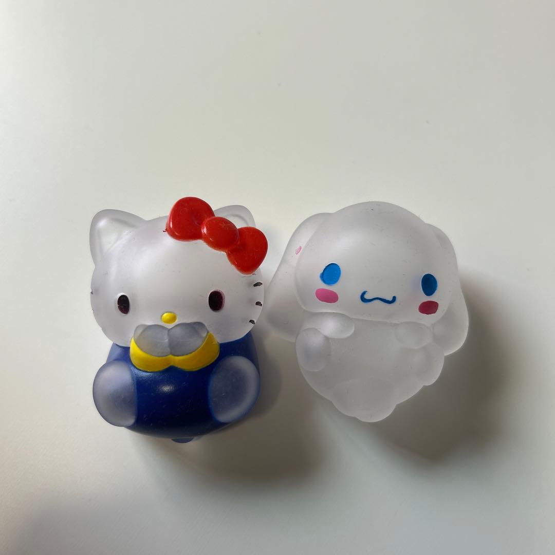 サンリオ 半透明 ミニフィギュア 2種セット ガチャ