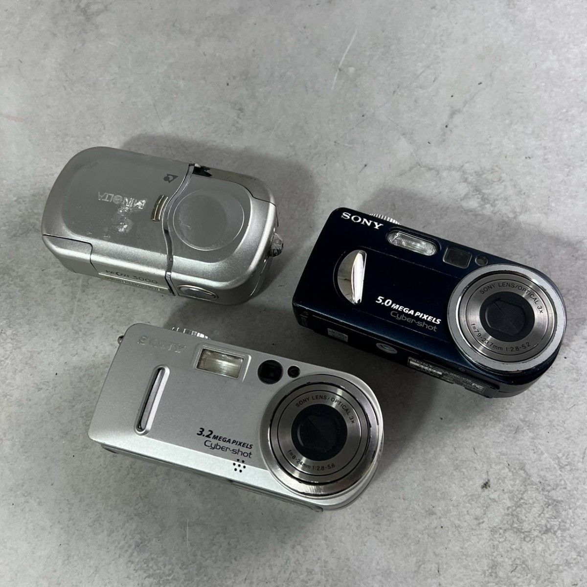 【3台】Cyber-shot Minolta Vectis 3000 まとめ売り コンパクトデジタルカメラ