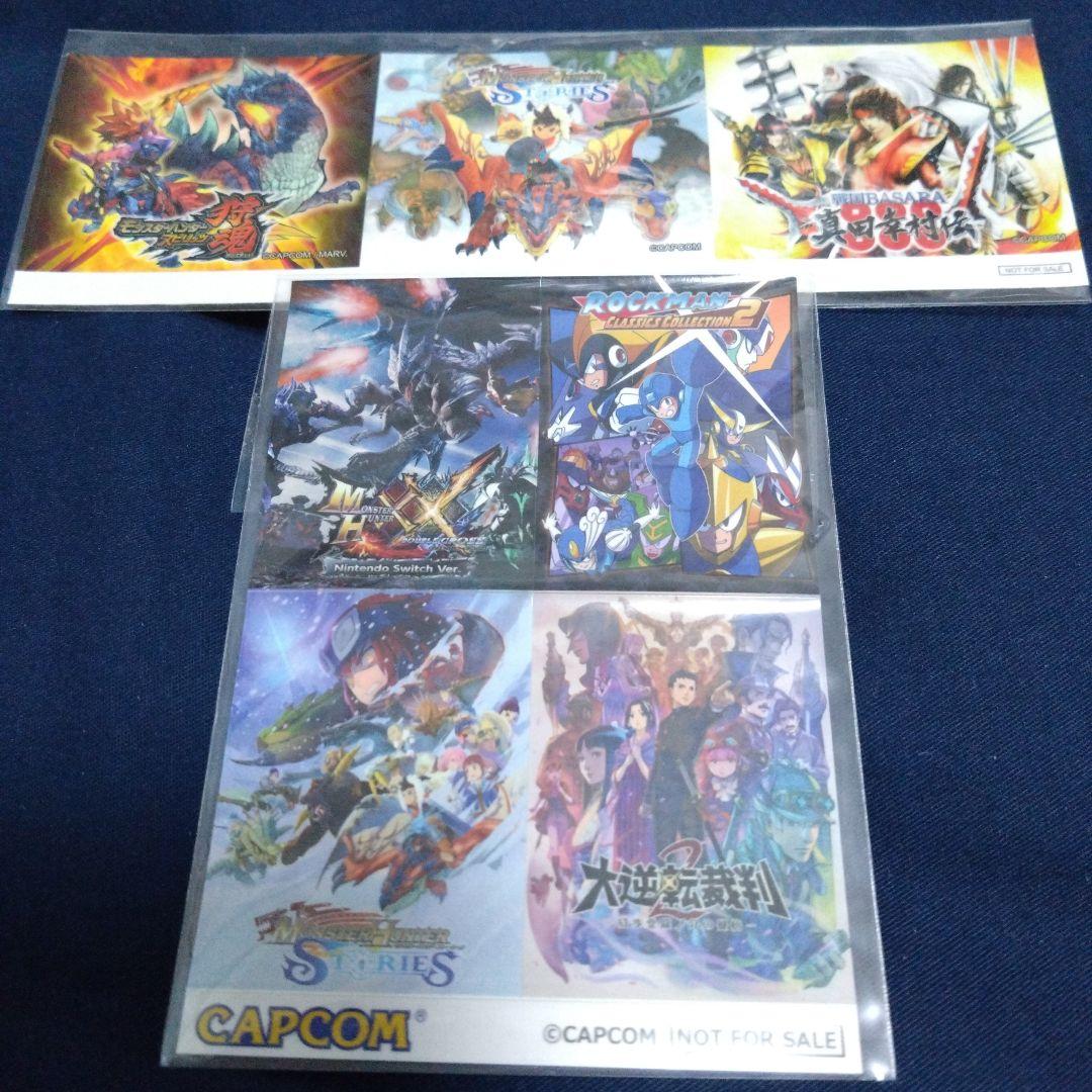 Mega Man Game Sticker Monster Hunter CAPCOM Event Limited