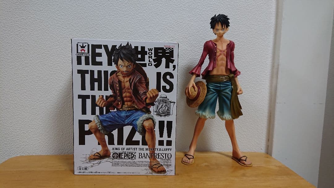 2 Piece One Piece Luffy Figures (Opened)