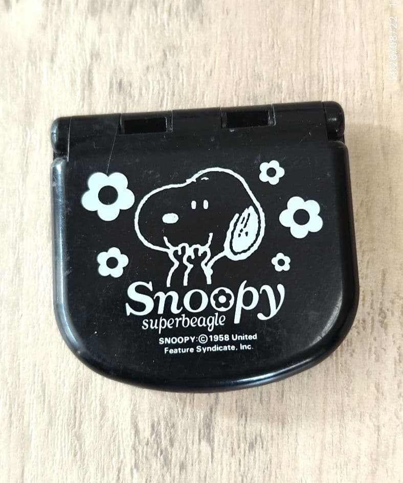 【【Retro & Rare】Snoopy Mini Sewing Kit - Black Case