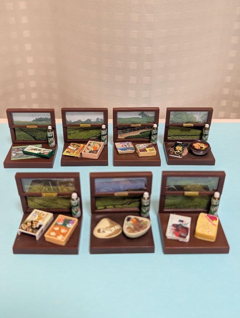Miniature Figure Bento Box Set of 7