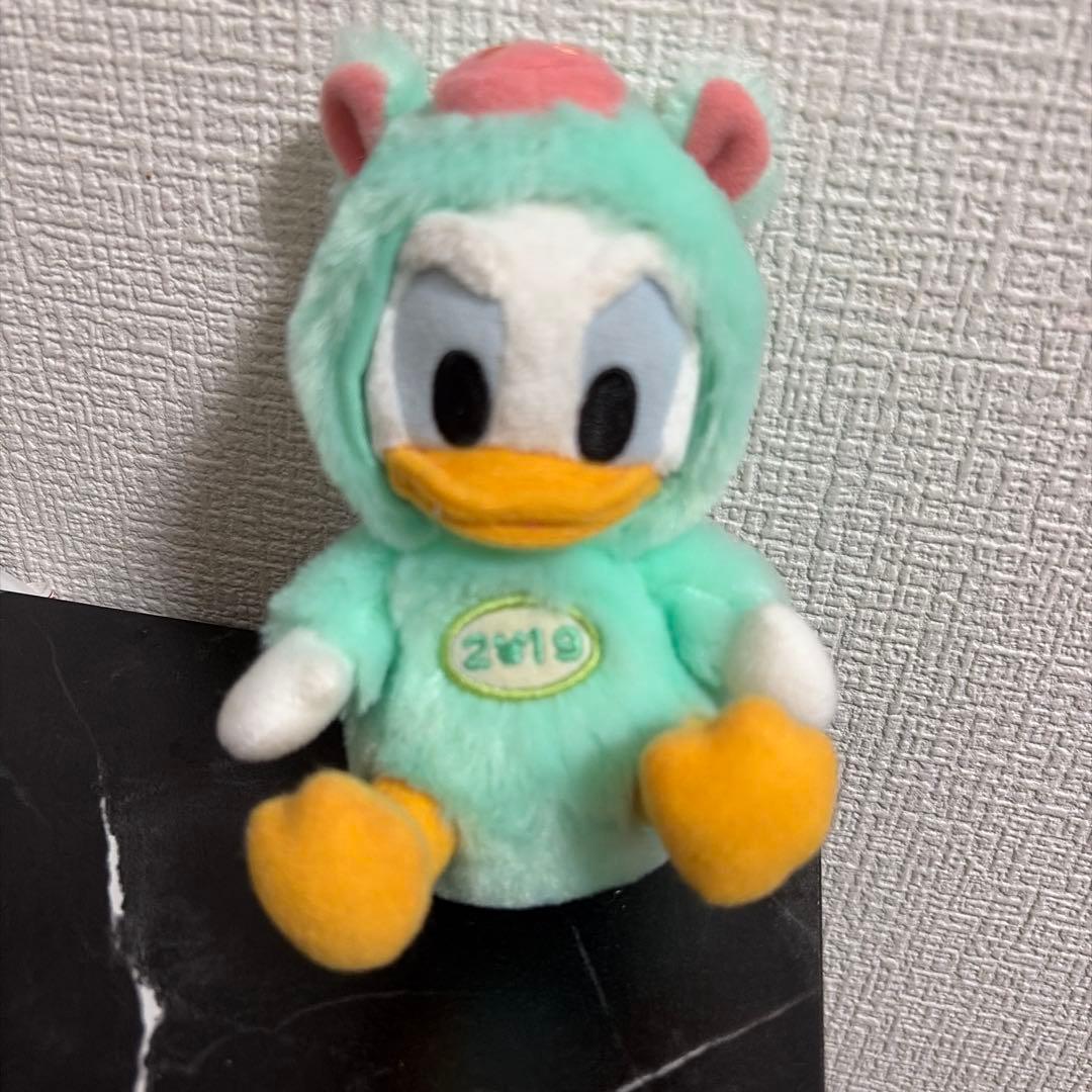 东京迪士尼度假区 唐老鸭 毛绒徽章 2019