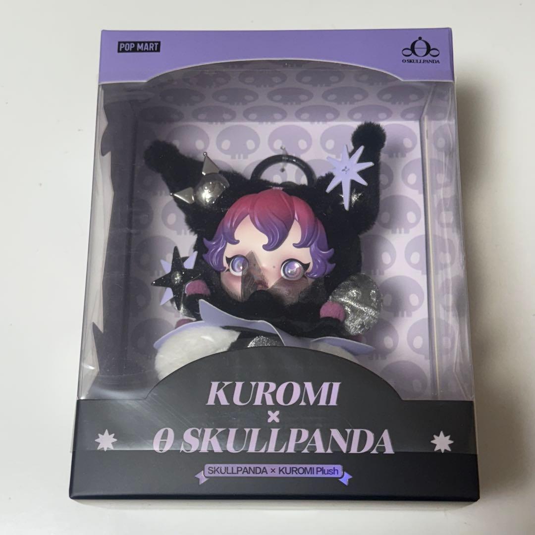 POP MART SKULLPANDA x KUROMI Skullpanda