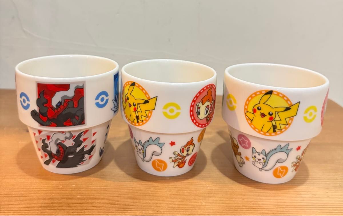 Ichiban Kuji Pokémon Mini Cup 3-Piece Set: Pikachu, Darkrai, Character Tableware – Mug, Prize C, 2007, Ceramic