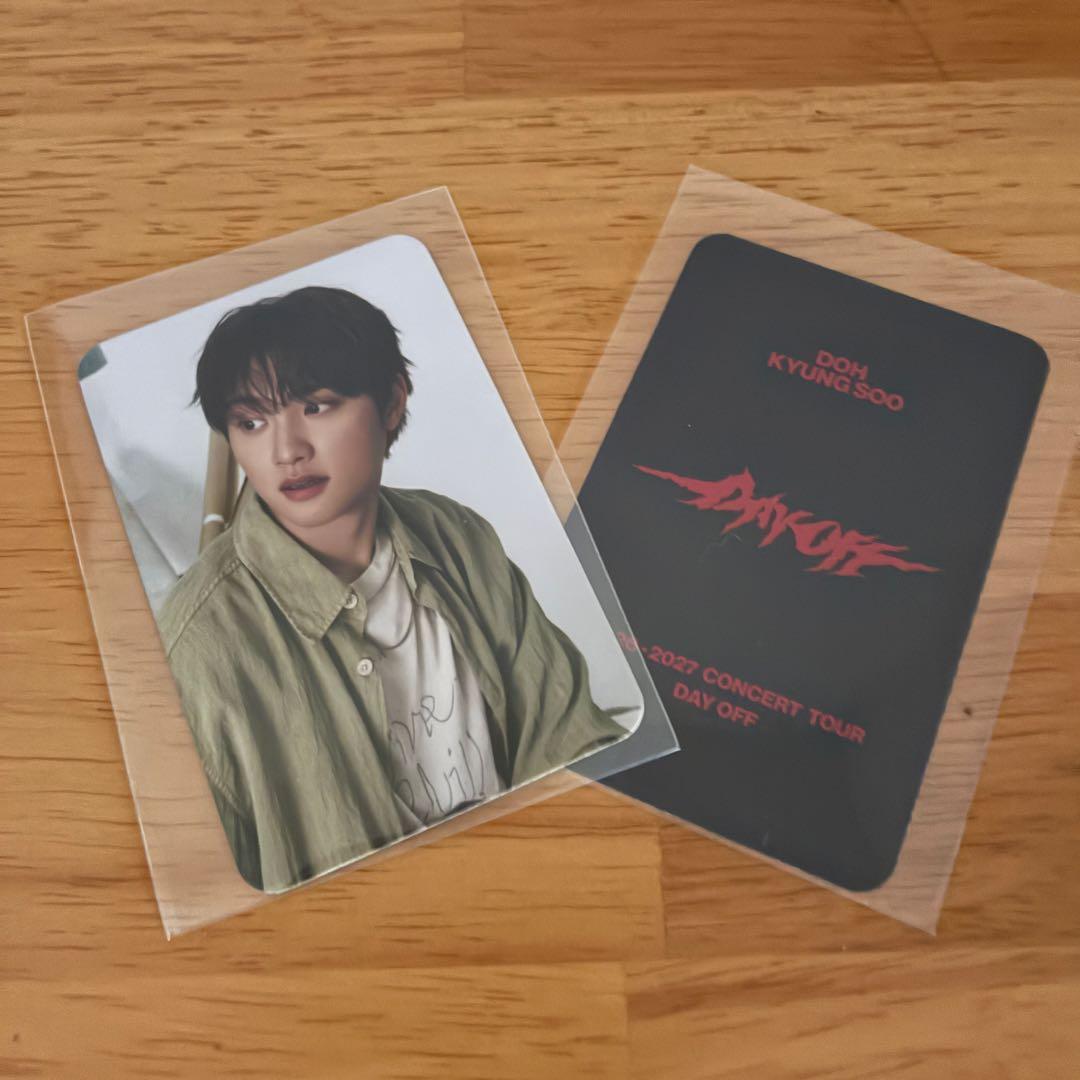 EXO Gyeongsu 首尔 Solo Concert DAY OFF Photocard 兰德特雷 5