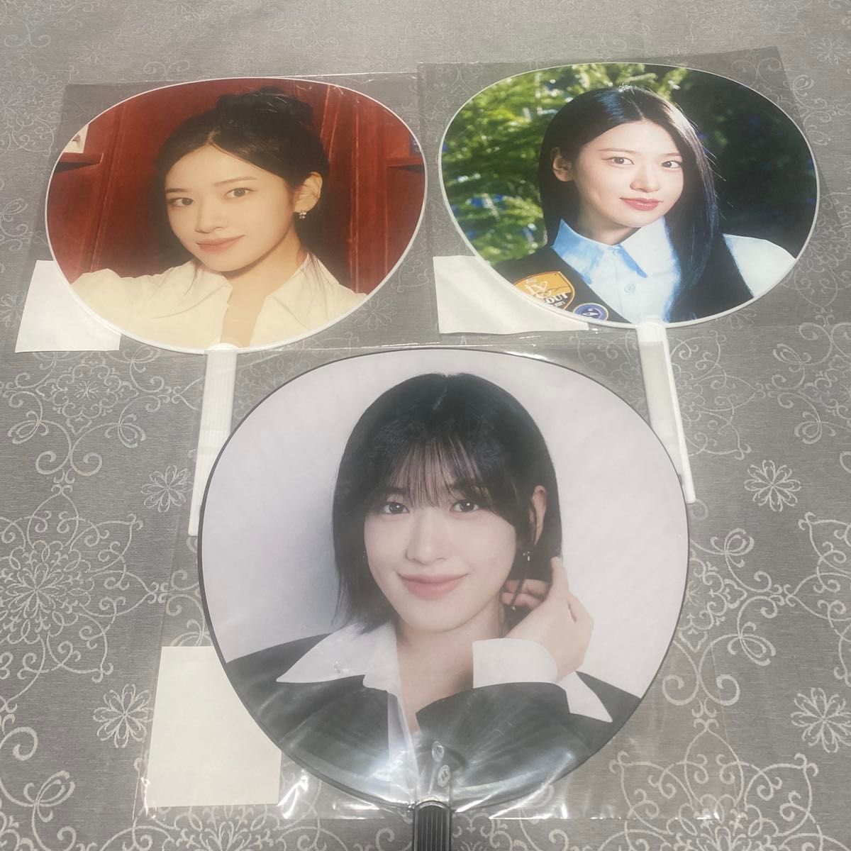 IVE 官方扇子 有珍 三款套装 展示我的实力
