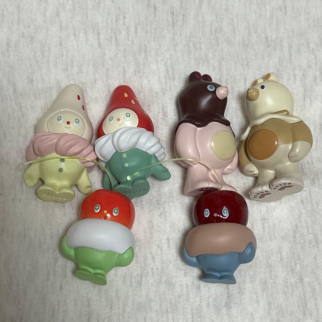boiboi Sweets Figure Collection Gacha Complete Set of 6