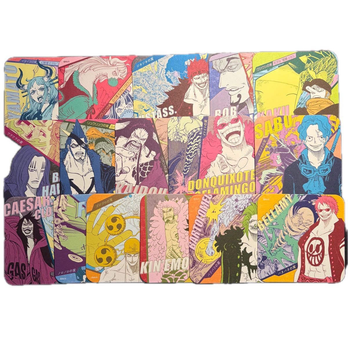 艺术杯垫 ONE PIECE 巴托洛米奥 萨博 大和 乌尔缇 基德 路奇 卡克 恩里奇 多弗朗明哥