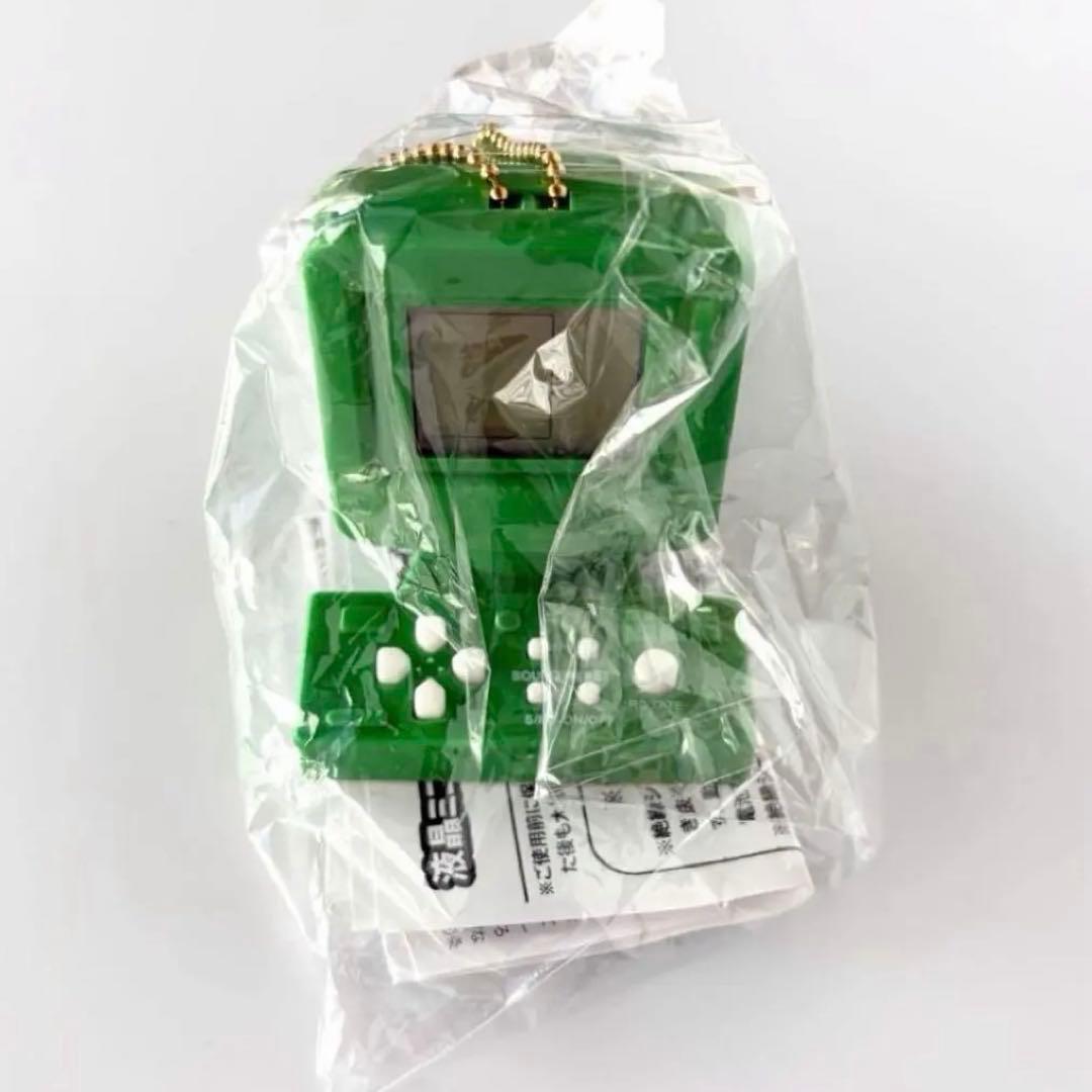 新品液晶迷你游戏机电脑钥匙扣迷你型 PC 绿色