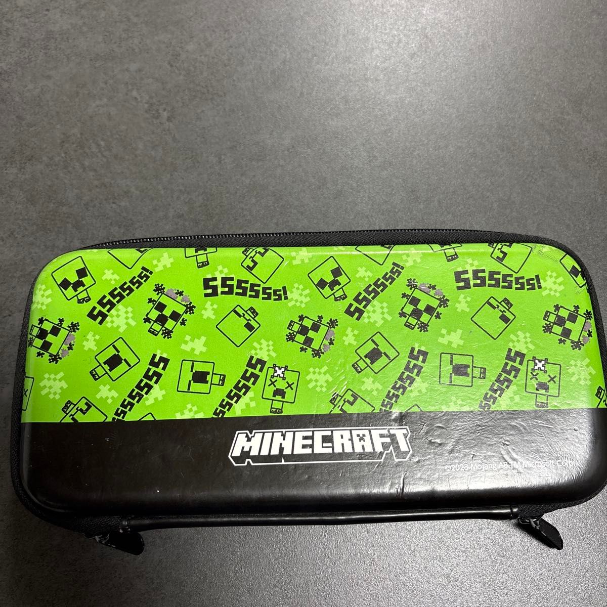 マインクラフト Nintendo Switch ケース カバー クリーパー グリーン