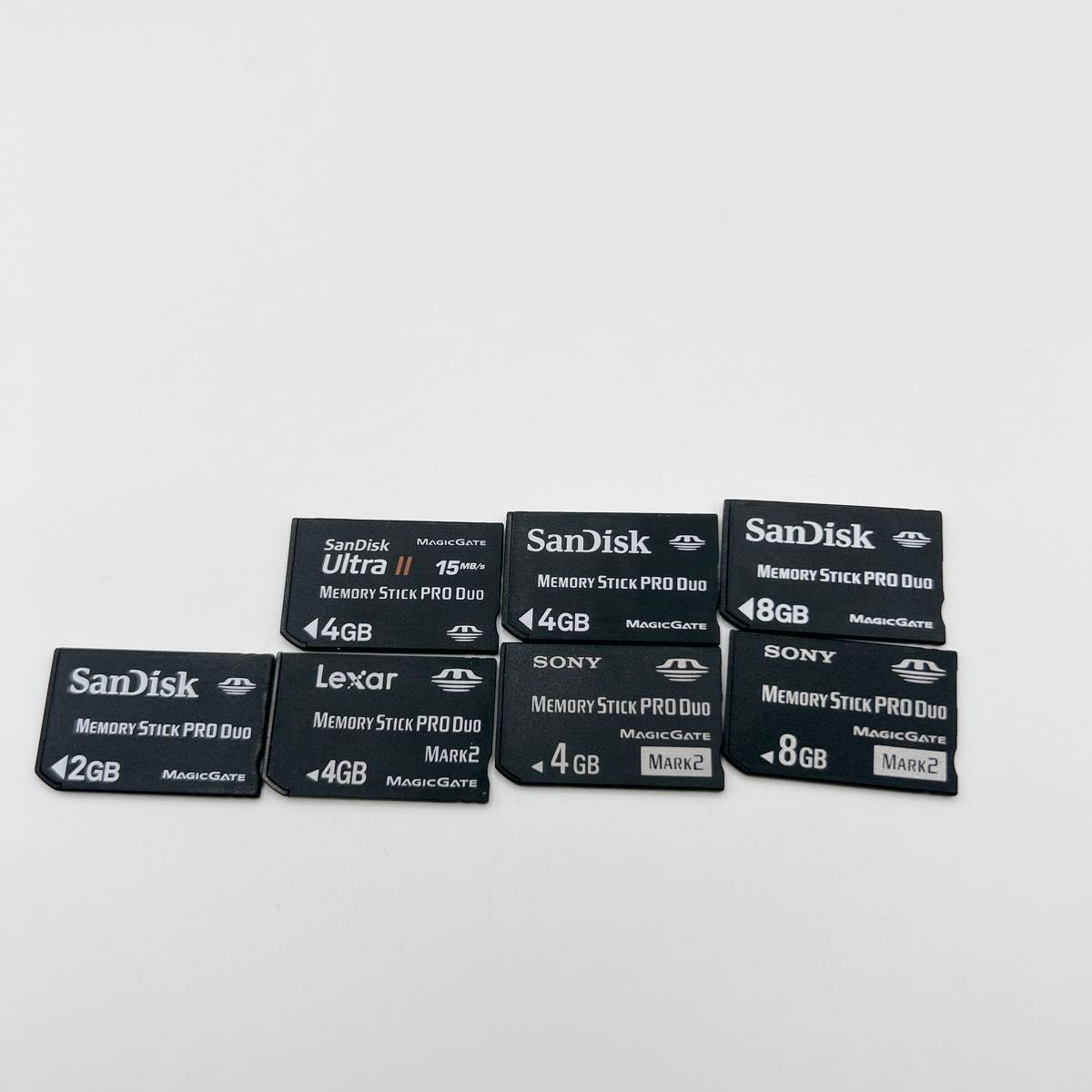 Tested PSP Memory Card 7 Pieces Bundle 2GB 4GB 8GB